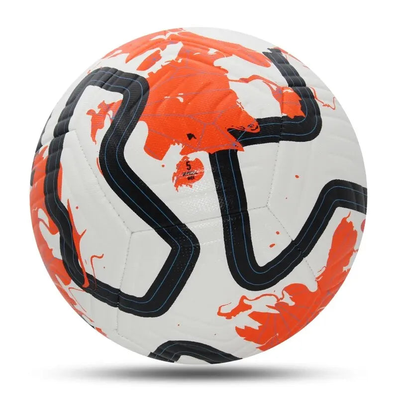 Soccer Balls Standard Size 5 Machine-Stitched Ball PU Material Sports League Outdoor Match Football Training Ball Futbol Voetbal