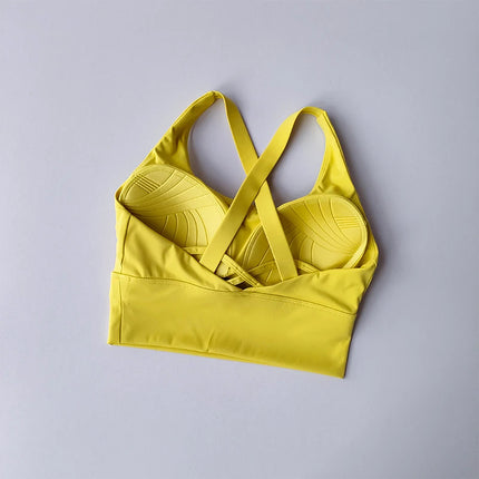 All-in-One High-Intensity Sports Bra – Shockproof Running, Yoga & Fitness Bra for Summer