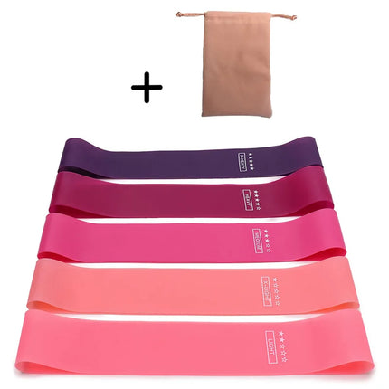 Portable Resistance Band Women'S Squat Hips Tension Bands Gym Yoga Equipment Tension Slim Legs Slim Hands Elastic Circle