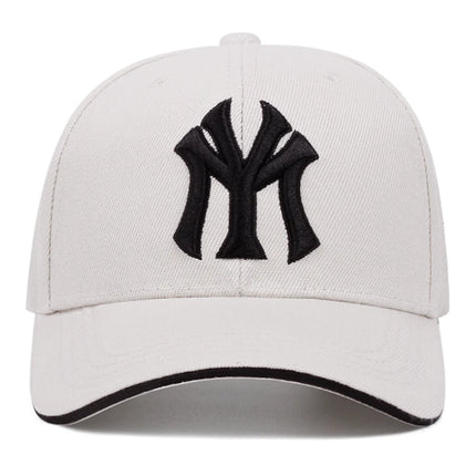MY Baseball Cap – Stylish Adjustable Snapback Hats for Men & Women | Letter Embroidery Outdoor Caps with Sunscreen Protection
