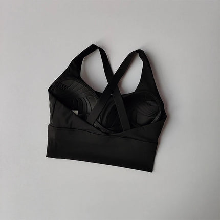 All-in-One High-Intensity Sports Bra – Shockproof Running, Yoga & Fitness Bra for Summer