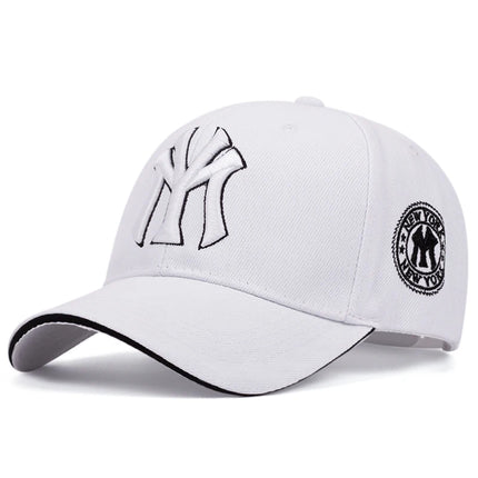 MY Baseball Cap – Stylish Adjustable Snapback Hats for Men & Women | Letter Embroidery Outdoor Caps with Sunscreen Protection